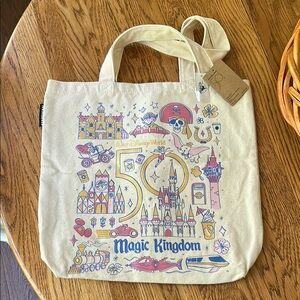 Disney Starbucks tote for 50th anniversary - NWT